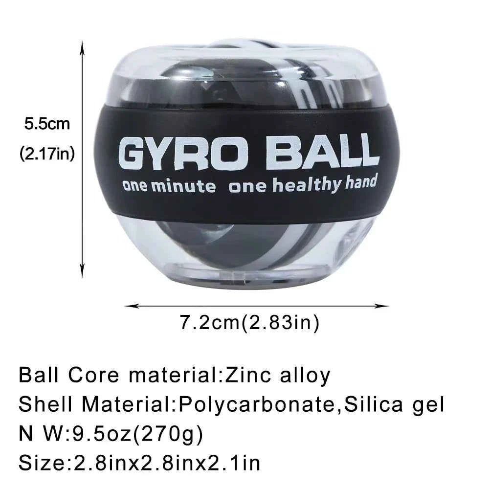 GripMax™ Auto-Start Gyro Ball Hand Exerciser