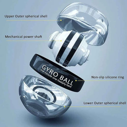 GripMax™ Auto-Start Gyro Ball Hand Exerciser