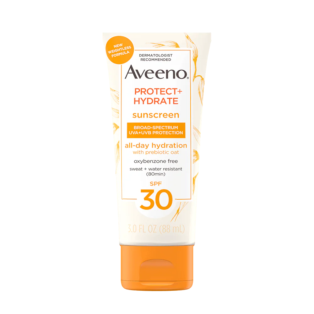 Aveeno Protect + Hydrate Sunscreen Broad Spectrum Body Lotion SPF 30 by Pasteur Pharmacy