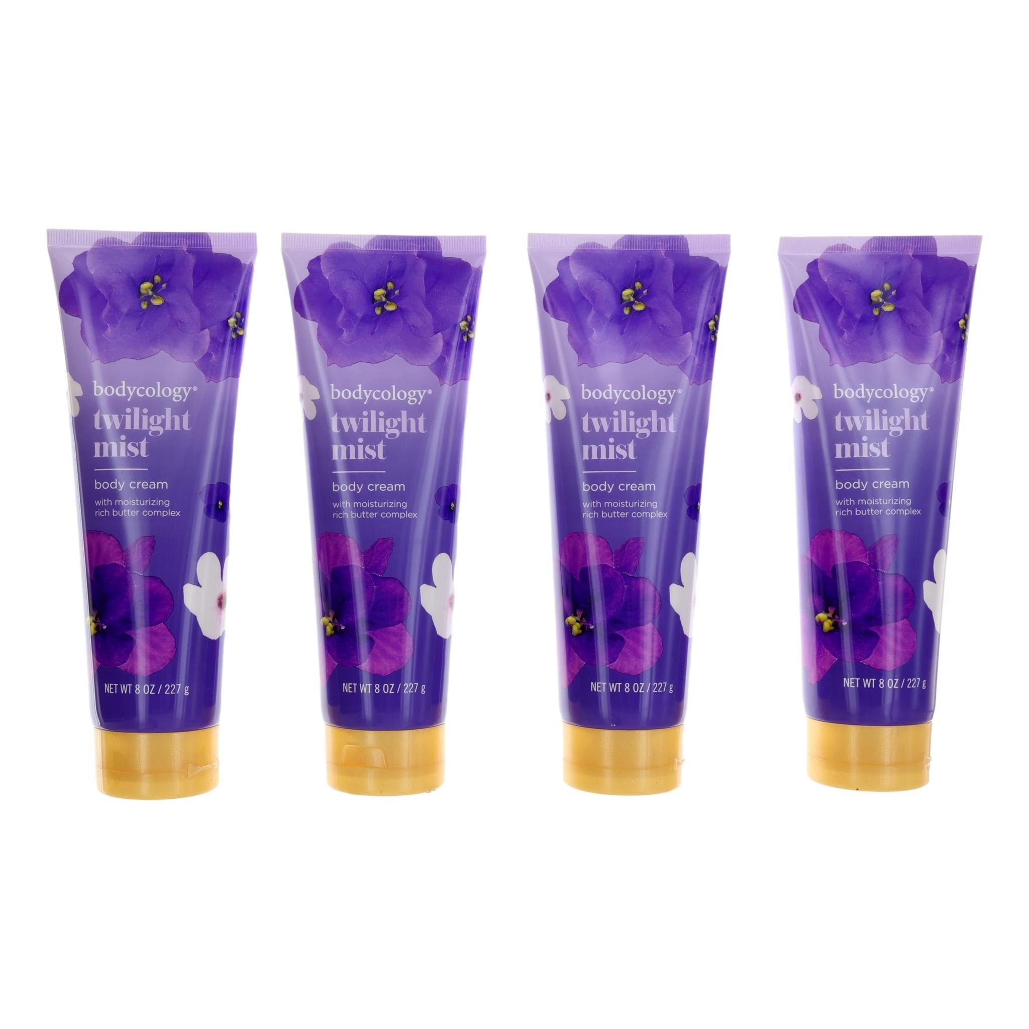 Twilight Mist, 4 Pack 8 oz Moisturizing Body Cream women by Avera Group