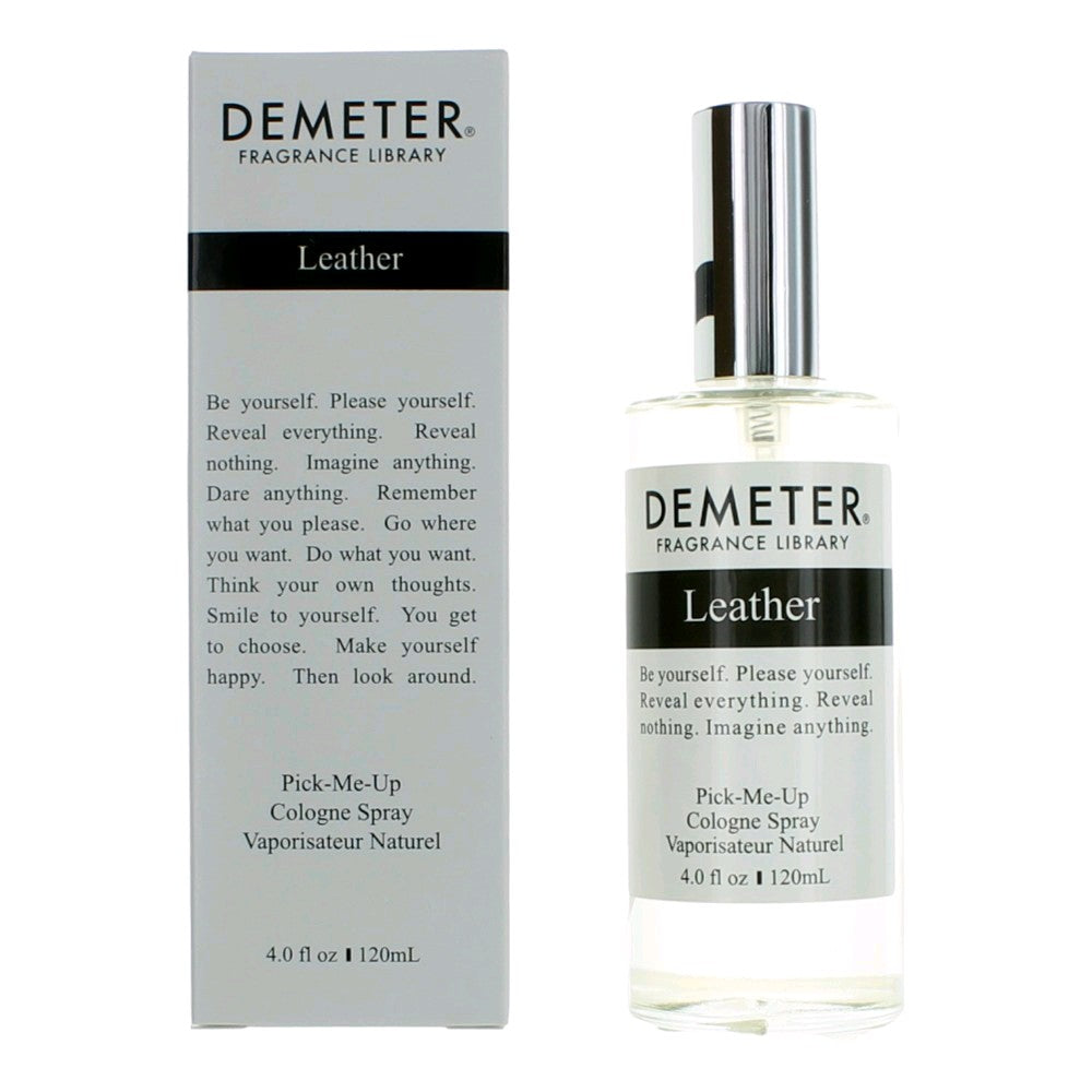 Leather, 4 oz Cologne Spray for Men by Avera Group