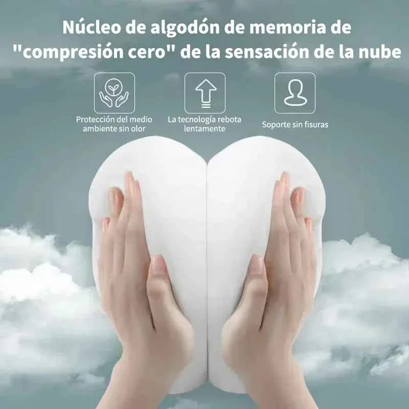 SpineEase™ Memory Foam Lumbar Support Cushion – Ergonomic Back Pillow for Pain Relief &amp; Comfort