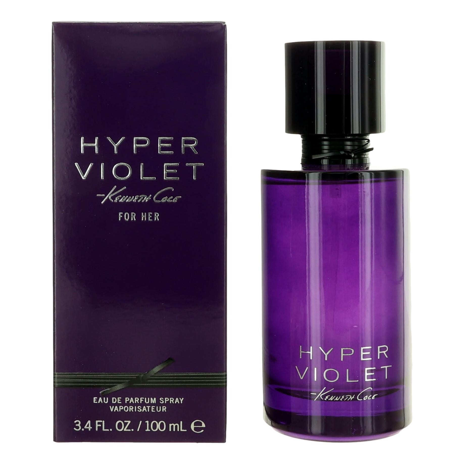 Kenneth Cole Hyper Violet, 3.4 oz EDP Spray for Women by Avera Group