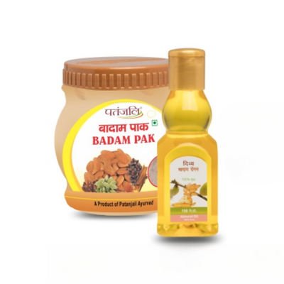 Patanjali Divya Badam Rogan + Badam Pak Combo