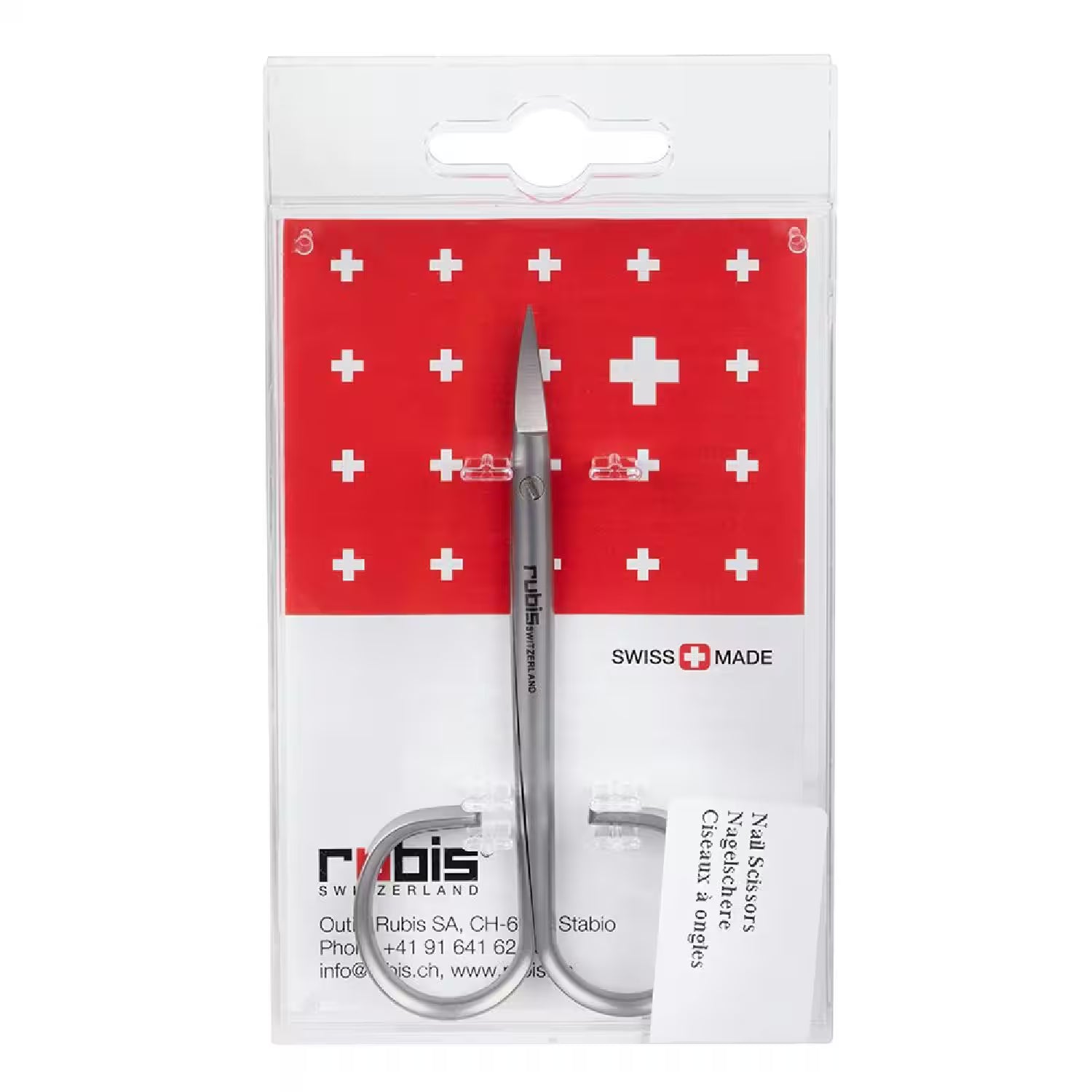 Rubis Switzerland Classic Nail Scissors by Pasteur Pharmacy