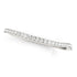 14k White Gold Slim Curved Diamond Wedding Ring (1/10 cttw) by Bids.com