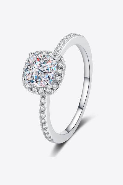 1 Carat Sparkala™ 925 Sterling Silver Halo Ring by Sparkala