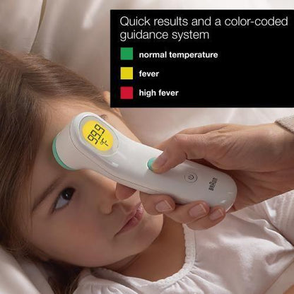 Braun Forehead Thermometer, BFH175, White by Pasteur Pharmacy