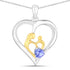 0.45 Carat Genuine Tanzanite .925 Sterling Silver Pendant by Bids.com