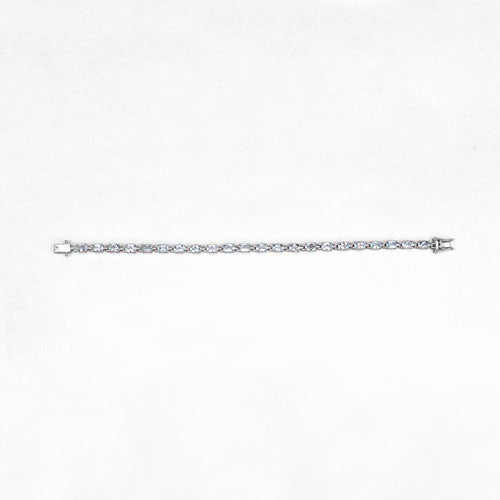 10.71 Carat Genuine Blue Topaz .925 Sterling Silver Bracelet  DestGlow