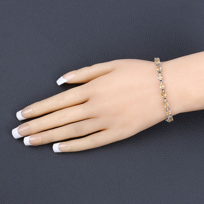 9.03 Carat Genuine Citrine .925 Sterling Silver Bracelet by Bids.com