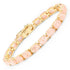 34.50 Carat Genuine Morganite .925 Sterling Silver Bracelet by Bids.com