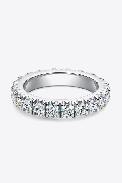 Adored 2.3 Carat Sparkala™ 925 Sterling Silver Eternity Ring by Sparkala
