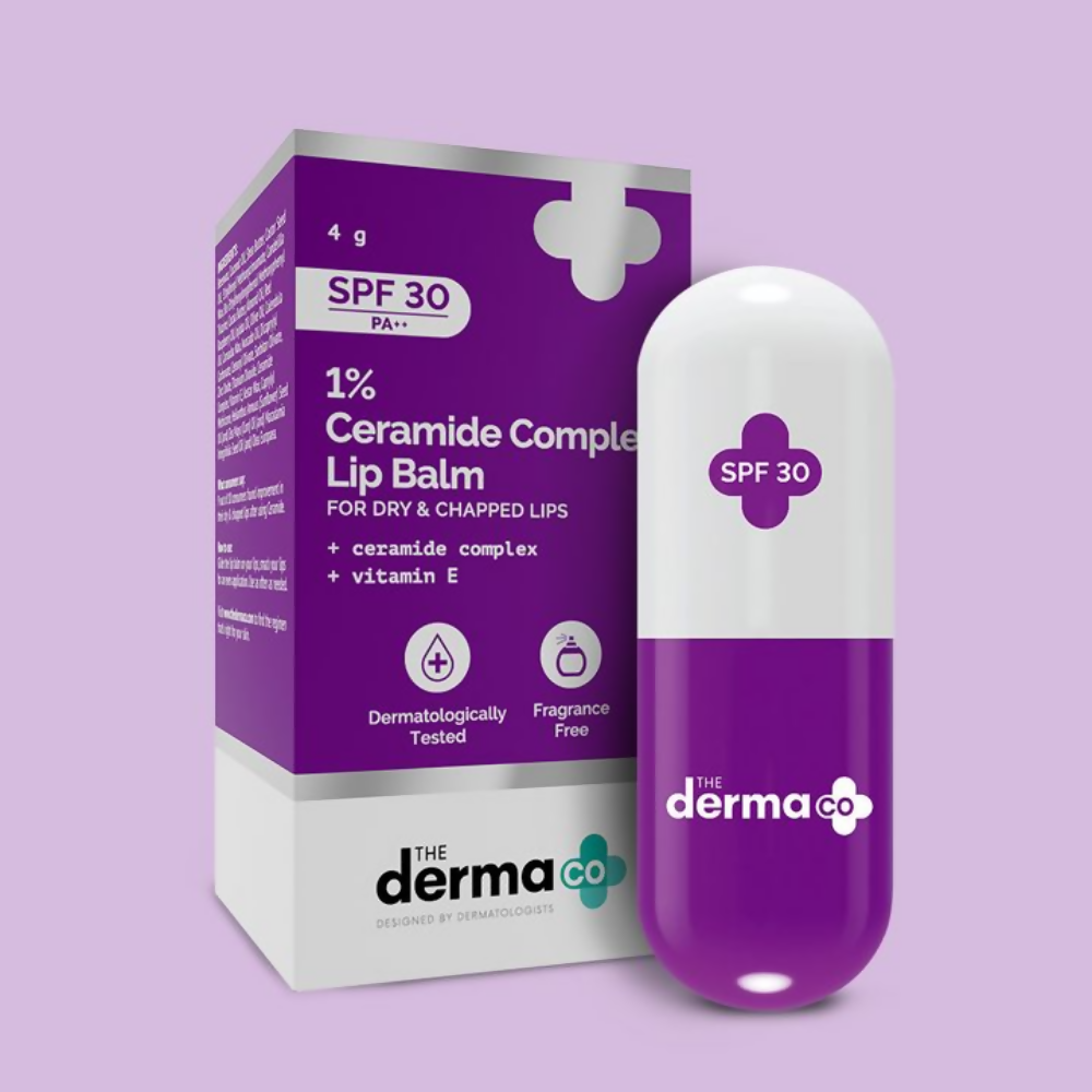 The Derma Co 1% Ceramide Complex Lip Balm With Ceramides &amp; Vitamin E