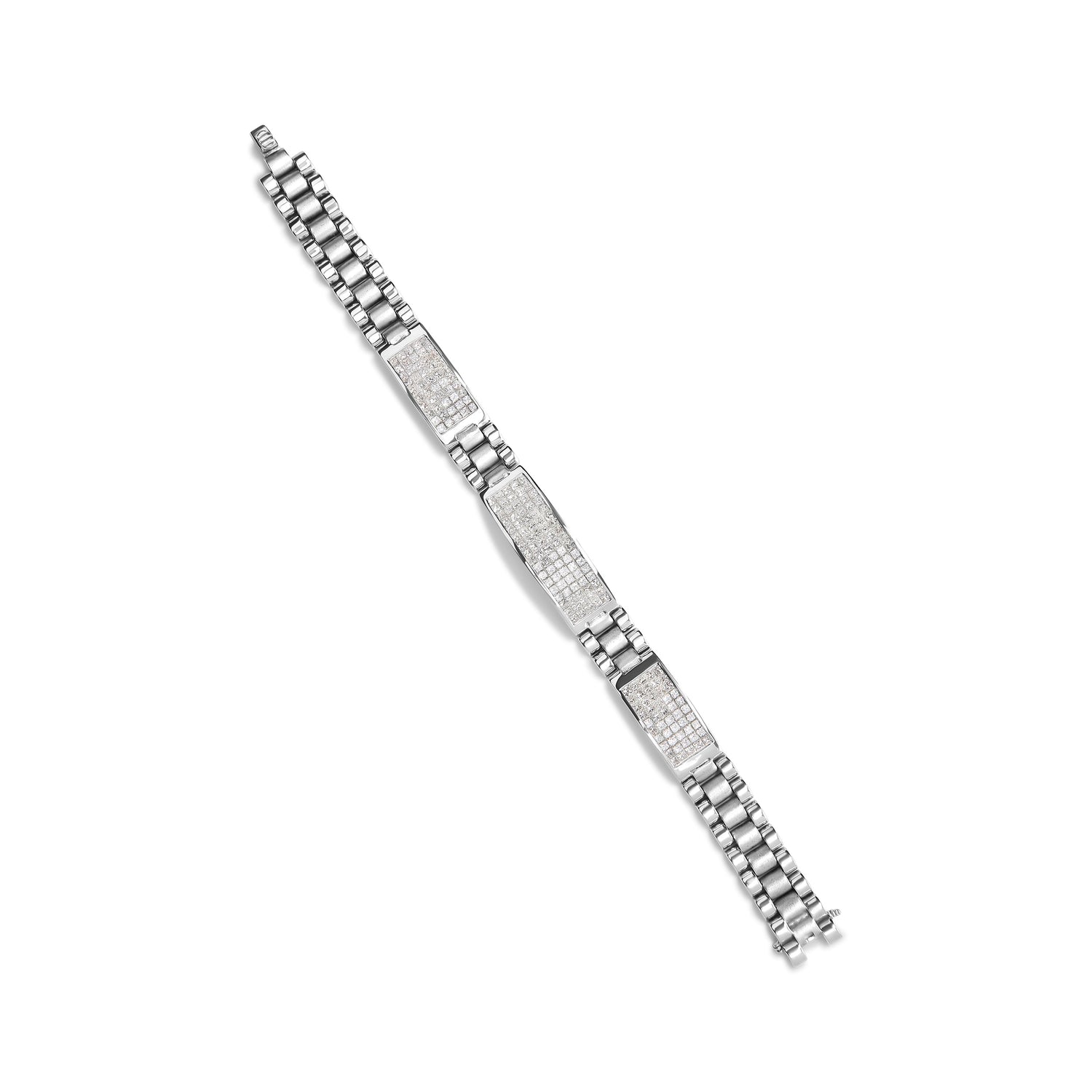 14K White Gold 12.0 Cttw Men&