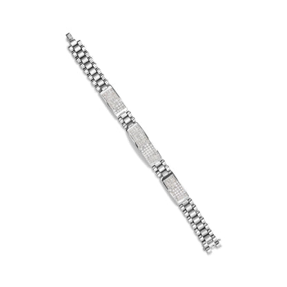 14K White Gold 12.0 Cttw Men&