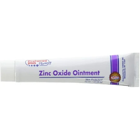 Zinc Oxide Skin Protectant Ointment For Skin Rash And Dry Itch Relief 28.4g by Pasteur Pharmacy