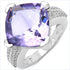 10.30 Carat Genuine Amethyst .925 Sterling Silver Ring by Bids.com
