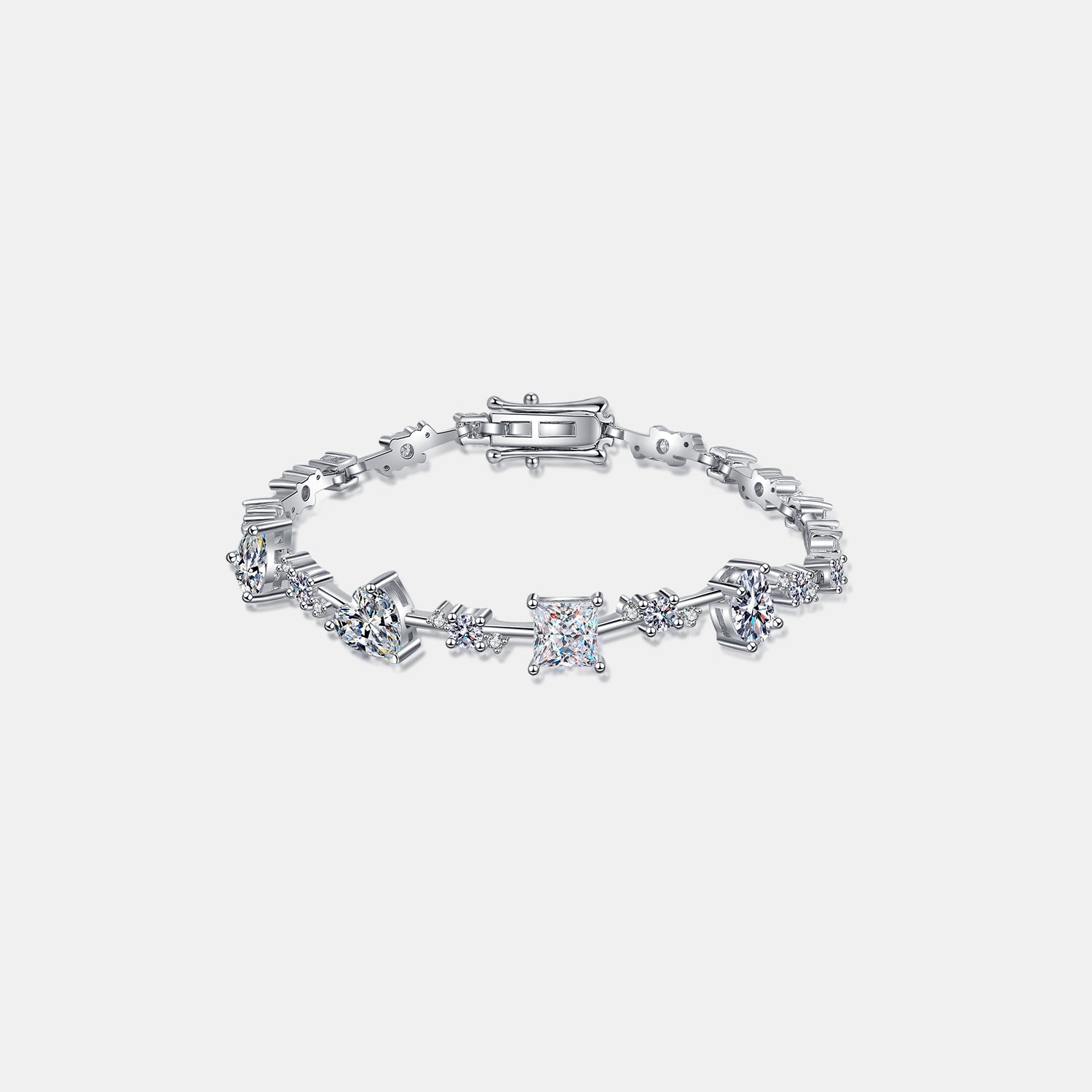 6.2 Carat Sparkala™ 925 Sterling Silver Bracelet by Sparkala