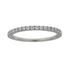 Cubic Zirconium Wedding Band Ring Sterling Silver by Bids.com