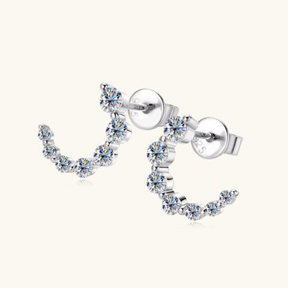 Pure Sterling Silver Inlaid Sparkala™ Stud Earrings by Sparkala