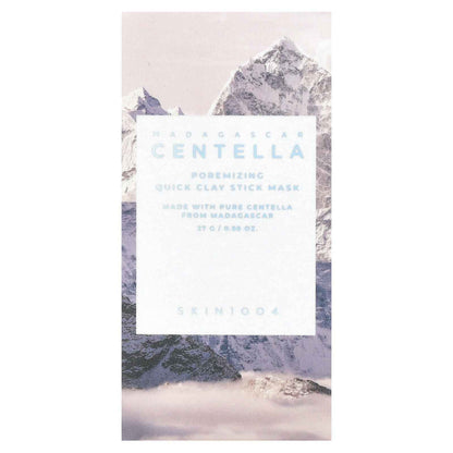 Madagascar Centella, Poremizing Quick Clay Stick Beauty Mask, 0.95 Oz (27 G)