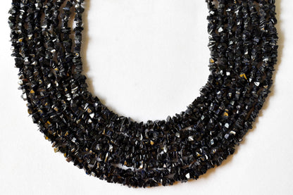 Uncut Blue Sandstone  Crystal Chip Beads Raw Gemstone Uncut Beads Necklace  DestGlow