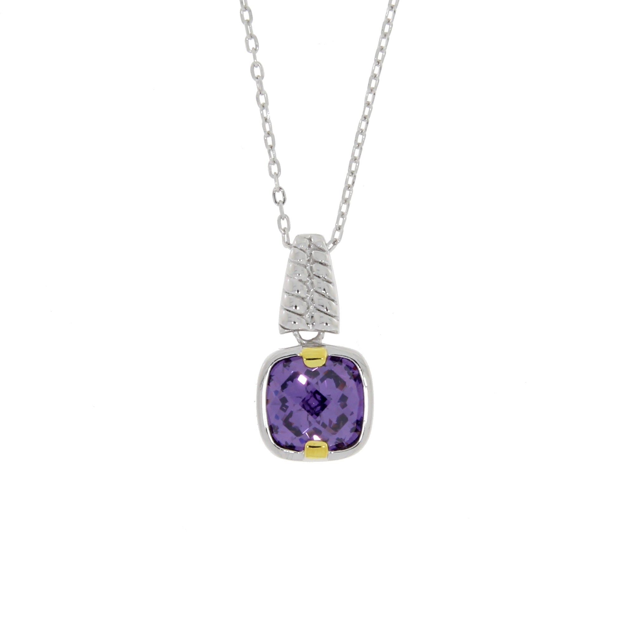 Cubic Zirconium Fashion Pendants Sterling Silver by Bids.com
