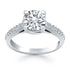 14k White Gold Trellis Diamond Engagement Ring by Bids.com