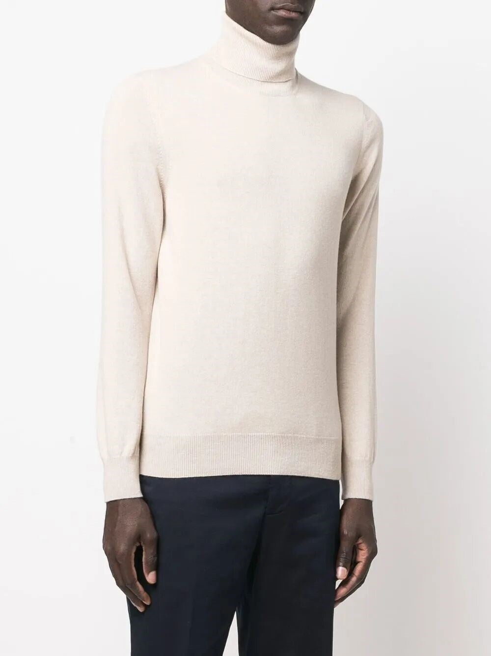 Brunello Cucinelli Men Cashmere Turtle-Neck Sweater by Luosophy