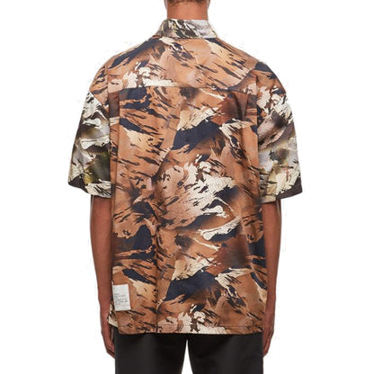 Heron Preston Camouflage Popline Shirt Men by Luosophy