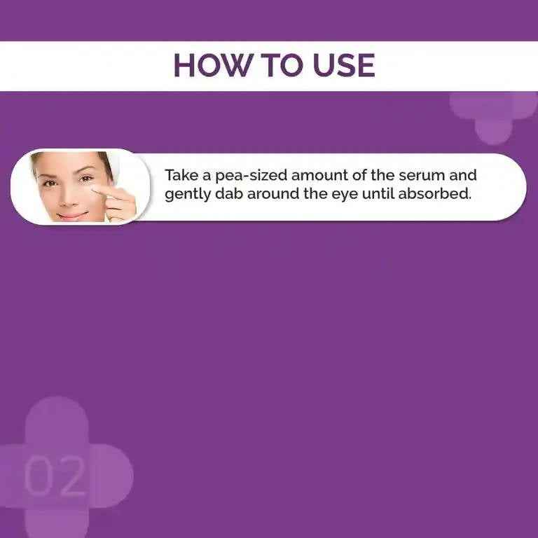 The Derma Co 5% Caffeine Under Eye Serum for Dark Circles &amp; Puffiness