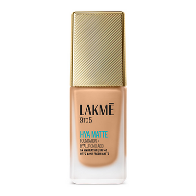 Lakme 9to5 Hya Matte Foundation + Hyaluronic Acid - Warm Wood
