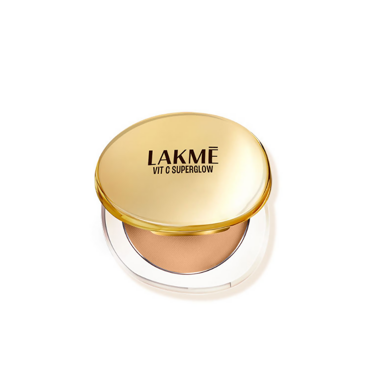 Lakme Vitamin C Superglow Skin Perfecting Compact with 1 % Vit C - Beige