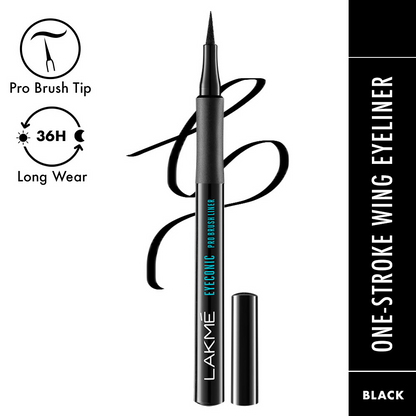 Lakme Eyeconic Pro Brush Liner Black
