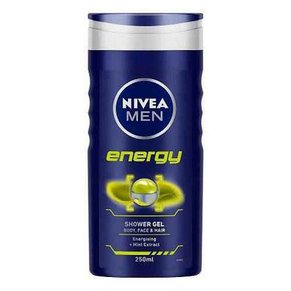 Nivea Men Energy Shower Gel With Mint Extracts