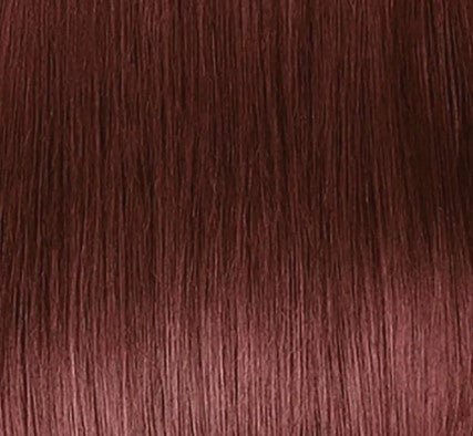 BABE Fusion Extensions 18" 100% Human Hair Straight 20 Strands - Burgundy Beverly