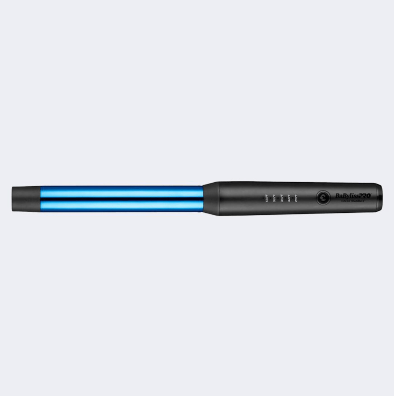 BaBylissPRO Nano Titanium 1" Curling Wand (Black &amp; Blue)