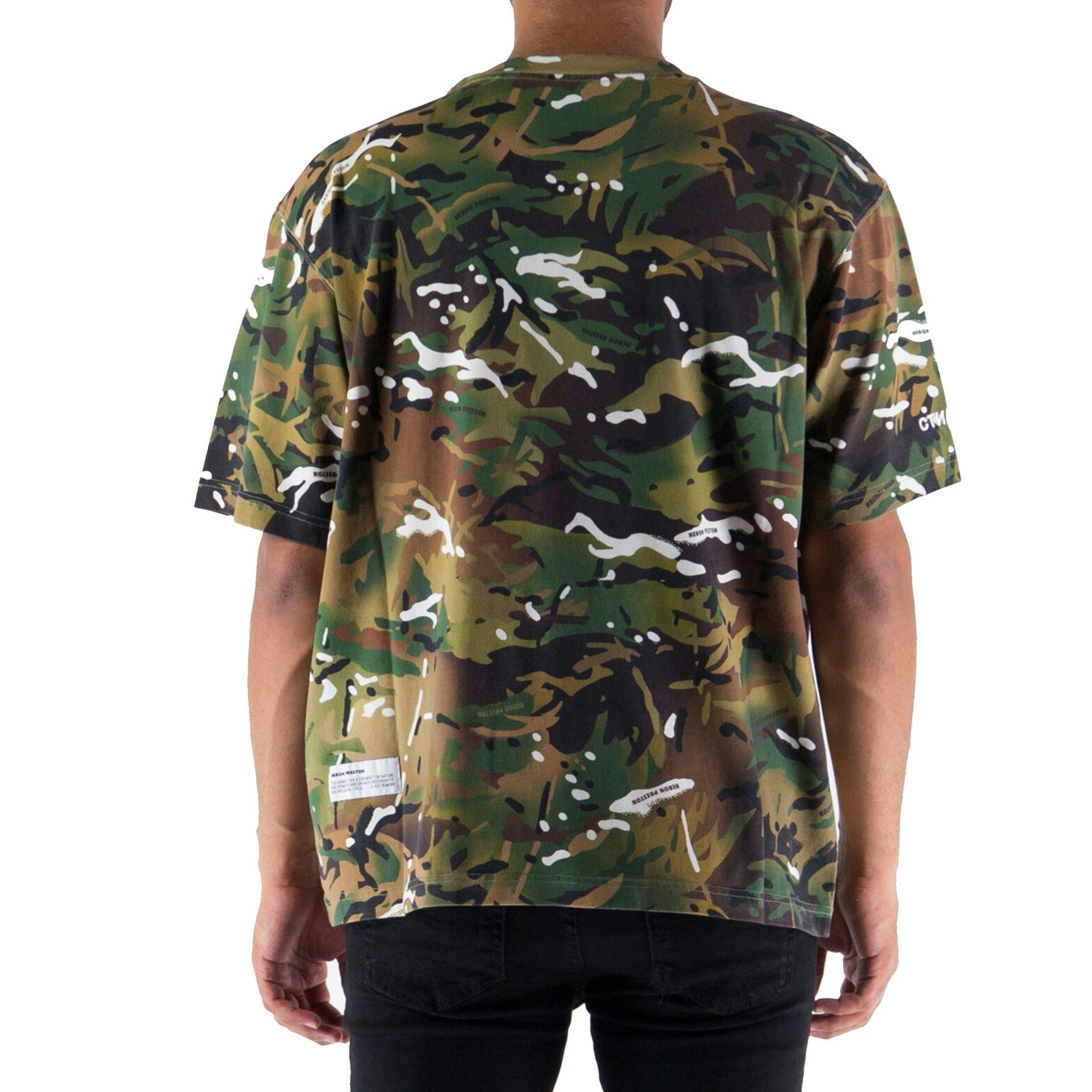 Heron Preston Camouflage T-Shirt Men by Luosophy
