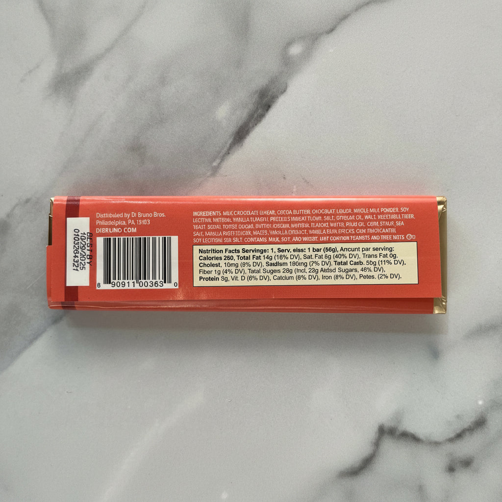 Milk Chocolate Toffee &amp; Pretzel Bar 