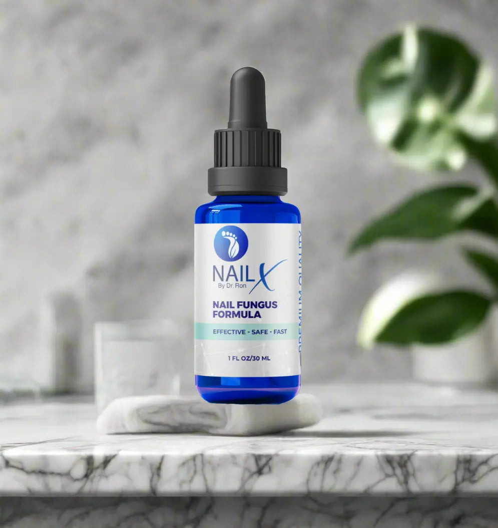 NailX Topical Nail Solution – Repair for Discolored, Damaged &amp; Fungal-Prone Nails by Foot Butter by Dr Ron