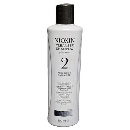 Nioxin Diameter 2 Cleanser Shampoo Natural Hair Progressed Thinning 10.1 fl oz by Pasteur Pharmacy