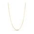 Sterling Silver Gold Plated Paperclip Chain (2.50 mm) by Bids.com