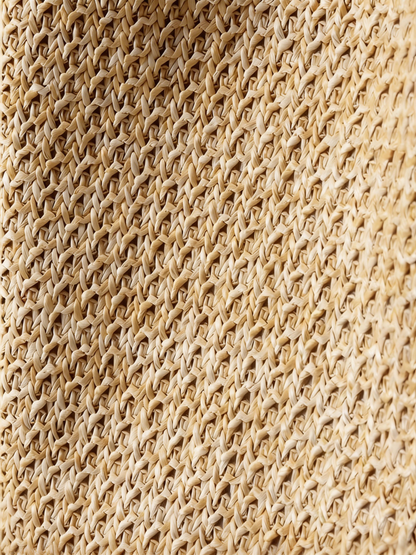 Artisanal Handwoven Colorblock Bucket Bag for Effortless Coastal Style by LINTICO