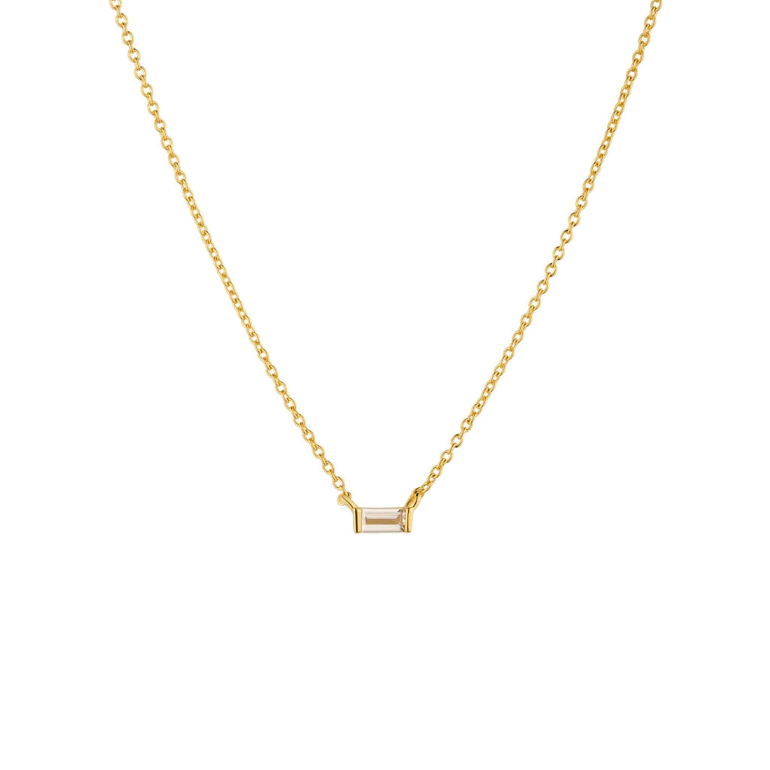 Baguette Sparkle Necklace