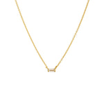 Baguette Sparkle Necklace