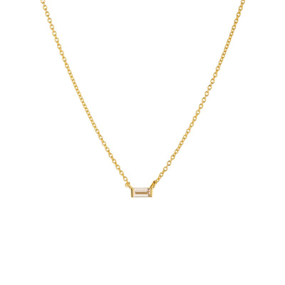 Baguette Sparkle Necklace