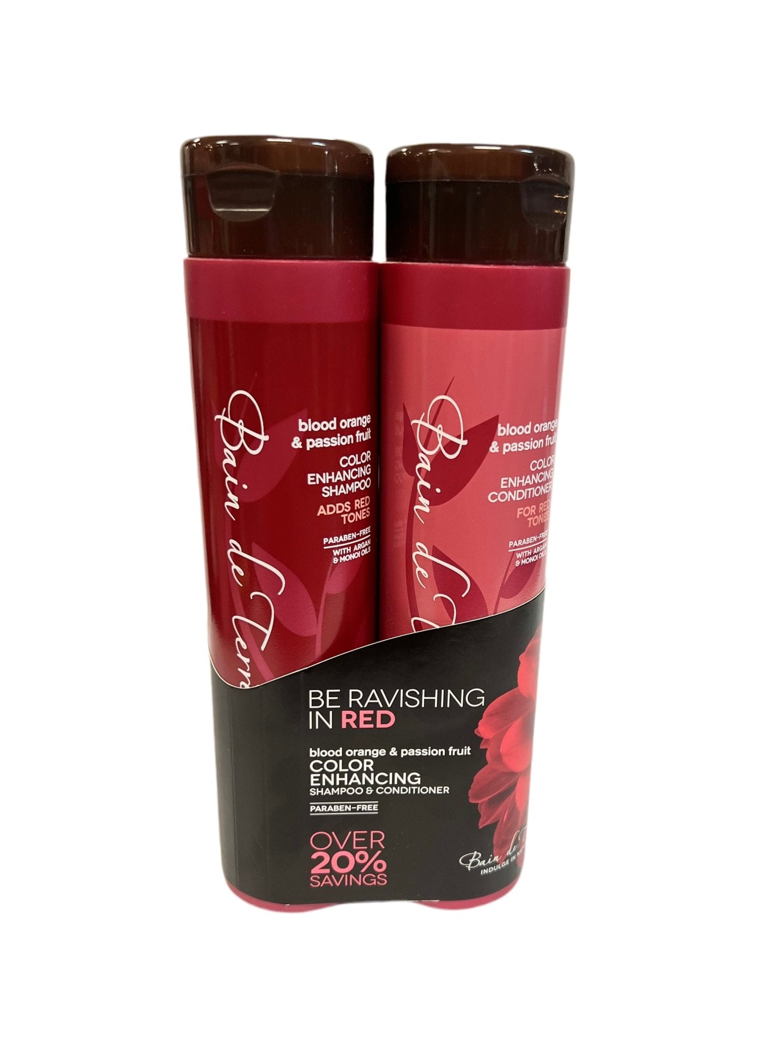 Bain de Terre Blood Orange &amp; Passion Fruit Color Enhancing Shampoo &amp; Conditioner
