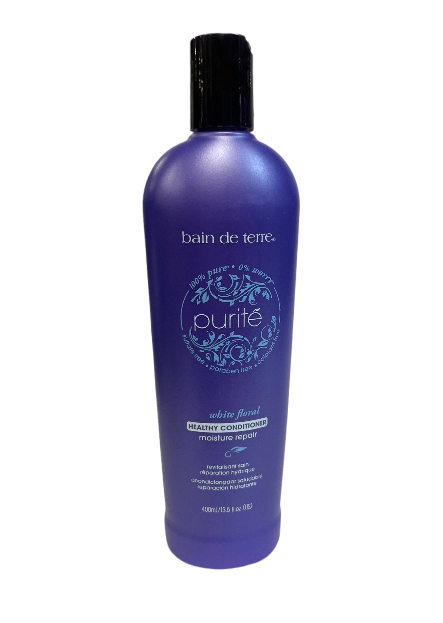 Bain de Terre Purite White Floral Moisture Repair Shampoo &amp; Conditioner, 13.5 fl oz