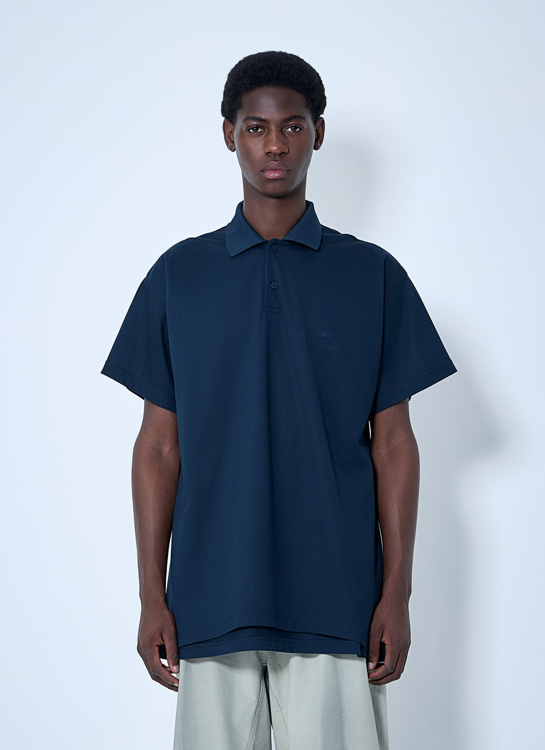 Balenciaga Men Interwined Polo Shirt by Luosophy